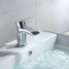 [Basin Tap] Hapilife Stunning Waterfall Bathroom Sink Monoblock Mixer Faucet Chrome
