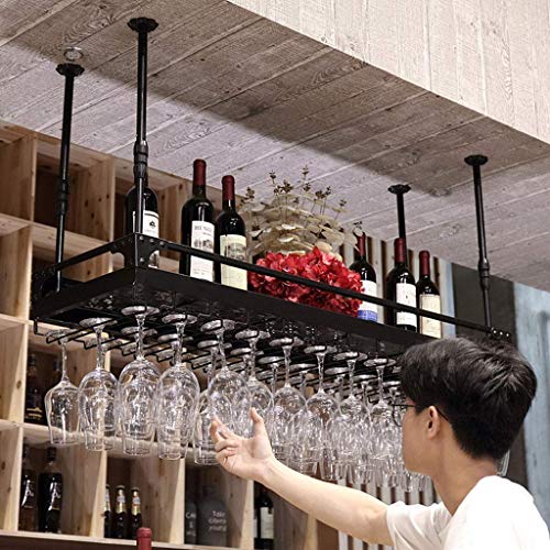 EYLINK Wine Racks,Wine Lovers/Hanging Wine Racks Wine Glass Rack Red Wine Cup Holder Goblet Rack Bottle Rack Glass Rack Stemware Racks Vintage St