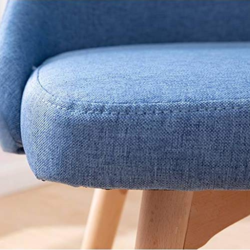 SDFGH FurnitureR Bar Chair Pub Bar Height Barstool Industrial Dining Bar Stools Chairs with PP Seat Backrest and Wooden Leg Set of, Bar (Color :