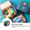 Cabilock Useful Household Medicine Box Multi- Layer Pill Box Portable Medicine Storage Box