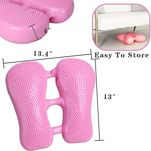 Mini Air Stepper Fitness Stair Stepper Household Inflatable Balance Trainer Multi Function Balance Stepper for Gym Office Home