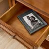 FRDTSG American Solid Wood Side Corner Corner Living Room Sofa Side Cabinet Simple Table Bedside Table Locker Walnut Small Coffee