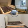 Floating Bed Frame Replacement Parts Heavy Duty Adjustable Height Support for Wooden Slat Bed Center Leg 2 Pcs