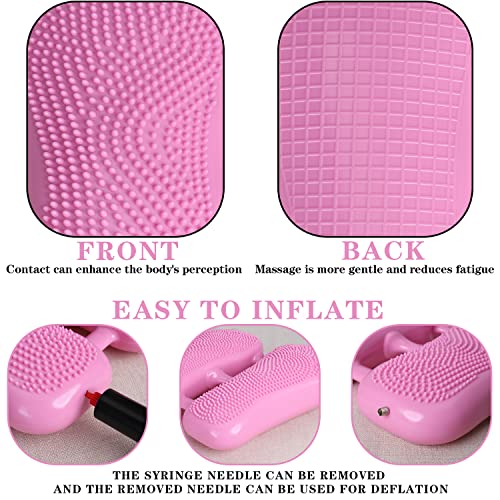 Mini Air Stepper Fitness Stair Stepper Household Inflatable Balance Trainer Multi Function Balance Stepper for Gym Office Home