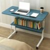 HDDFG Modern Portable Folding Laptop Table Computer Desk Height Adjustable Writing Desk Bed Side Table Home Office Furniture