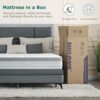 SuiLong King Size Mattress with Better Edge Support. 20cm 5ft Memory Foam Mattress & Soft Touch Sleep Surface. 5 Zone Spring Hybrid Mattress in a