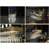 Stylish Simplicity Down Wine Glass Holder Stainless Steel Metal Household Goblet Holder Decorative Storage Display Wine Rack Kitchen Cutlery Stor