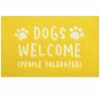 AAZZKANG Doormat Outdoor Entrance with Non Slip Rubber Backing Welcome Please Remove Your Shoes Mat Easy to Clean Indoor Door Mat for Entrance
