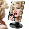 H&S Makeup Mirror with Light/LED Light Up Mirror/Vanity Mirror with Lights / 10X Magnifying Round Make Up Mirror LED Lighted Illuminated Cosmetic