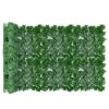 AGJIDSO Artificial Ivy Fence Screening, 3m x 1m (2*3x0.5m) Artificial Hedge Roll, Privacy Fence Screen Artificial Hedge Screening for Garden, Bal
