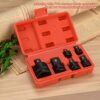 Impact Socket Adaptor Set, Socket Wrench Adapters, 6 Pcs Reducer Adapter for Converter Socket Set 1/4" 3/8" 1/2" 3/4"