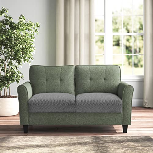 Fuloon Sofa Seat Covers Soft Knitted Sofa Seat Cover Fashion Grey Couch Covers Replacement sofa Settee Cushions Cover Washable Slip Covers For So