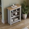 Vida Designs Arlington Bookcase Modern Display Shelves Storage MDF Furniture Grey (3 Tier)