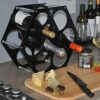 XGEN DECOR Wine racks free standing for wine storage.Our modern bottle rack is the perfect wine holder that can be displayed on the counter top o