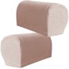 XIEHUZA Arm Rest Covers, Stretch Armchair Couch Armrest Chair Covers for Furniture Protector, Anti-Slip Sofa Chair Arm Caps Spandex Polyester Sli