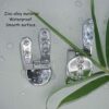 ZFYQ Toilet Seat Fittings, Zinc Alloy Toilet Seat Hinges Replacement for Most Toilet Seats