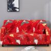 Verve Jelly Sofa Covers Stretch Fabric Settee Cover Furniture Protector for Sofa,3 Seater Sofa Slipcover Polyester Spandex for Living Room,Christ