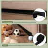 2 Rolls Toy Blocker for Under Couch Adjustable Bumper for Under Furniture Under Bed Blocker for Pets Under Couch Blocker Bed Bumper Stop Things f