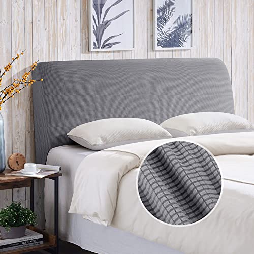 TAOCOCO Bed Headboard Cover, King Size Head Board Cover,Dustproof All-inclusive Elastic Headboard Protection cover, Spandex Jacquard Headboard Co