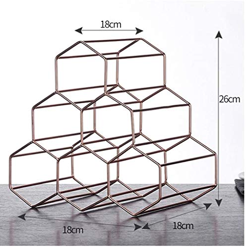 CZDYUF European Style Wine Rack, Creative Wine Glass Rack, Household Wine Rack, Stainless Steel