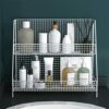 QUIM Storage Rack Toilet Bathroom Washstand Shelf Multi-layer Desktop Pool Gap Bracket