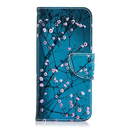 Samsung Galaxy A6 Case Leather, Shockproof Premium PU Leather Notebook Wallet Case with Kickstand Function Card Holder and ID Slot Slim Flip Prot