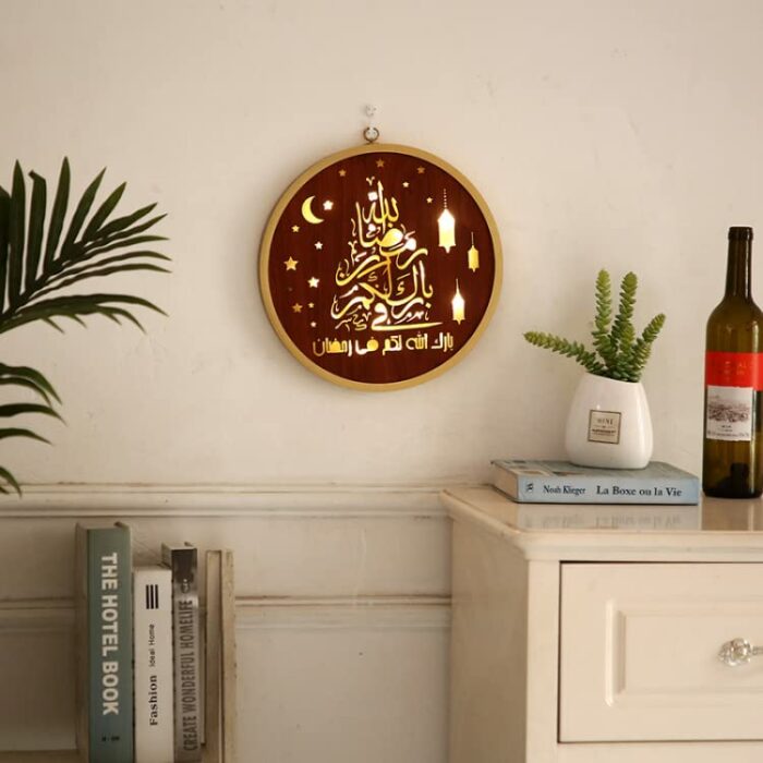 Hosoncovy Decorative Wall Mirror Round Mirror Home Decoration Wall Ornament Wall Decoration for Home Room Hallway Office Garden Decor (Irregular)