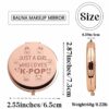 AKTAP KPop Characters Makeup Mirror SKZ Stray Fans Gifts Just a Girl Who Loves K-Pop Compact Mirror (KPop Characters Mirror)