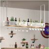 Stylish Simplicity Down Wine Rack Simple Style Home Goblet Multi-Function Living Room Display Glass Storage Wine Rack - Restaurant Kitchen Bar Fl