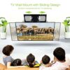 TV Wall Bracket Mount Swivel for 37-82 Inch TVs WHYFONE Long Reach TV Wall Bracket with 635mm Dual Arm, Extend Tilt Sliding Full Motion TV Wall M