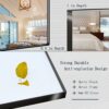 Abelockand Black Bathroom Mirror, 24" x 36" Black Vanity Mirrors, Matte Black Framed Rectangle Mirrors for Wall, Wall Mounted for Bedroom Entrywa
