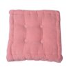 ASDF Garden Furniture Pad, Outdoor/indoor Water Thicken 2 Seater Bench And Patio Furniture Pad Cushion 55x55cm red-3