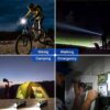 RECHOO LED Torch Battery Powered 2000 Lumen, Small Torches Led Super Bright with 5 Modes, Water Resistant, Zoomable Torches Flashlight for Kids C