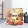 Vinyl Record Holder Display Stand - Tabletop Now Playing Album Cover Holder - Now Spinning Record Rack - Single CD Stand LP Display Shelf - Woode