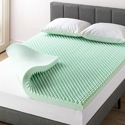 Best Price Mattress 3" Memory Foam Mattress Topper, King