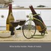 Elements Decorative Wine Bottle Holder, Multicolored