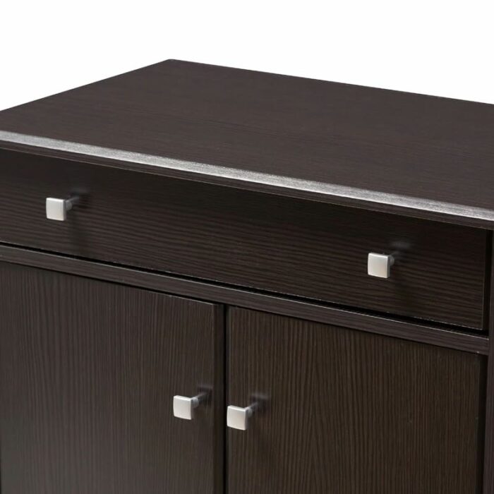 JYDQM Household Goods Multi-layer Shoe Cabinet Finished Wooden 2-door Shoe Cabinet with Drawer Shoe Storage Cabinet