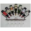 Vintage Stylish Simplicity Wine Glass Holder Metal Wrought Iron Living Room Display Decoration Bottle Holder Household Stylish Simplicity Down Gl