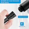 Shower Head and Hose, 5 Mode Water Saving Shower Heads Set, Powerful Handheld Showerhead with Water Stop Botton
