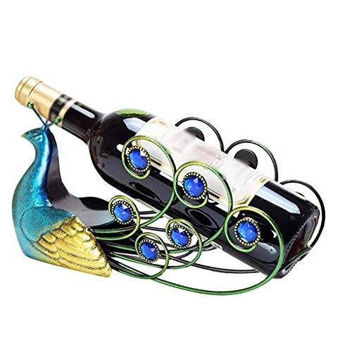 CZDYUF Decoration Household Wine Rack, Wine Rack Display Rack Desktop Decoration, Resin