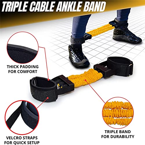 ZLXDP Fitness Band Pull Rope Strength Fitness Band Training Resistance Band Boxing Pull Fitness Equipment Stretching Band