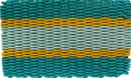 Rockport Lobster Rope Doormat 2436811, Nautical-Grade Outdoor Mat, Weather-Resistant Front Door Mat, American Made, Amelia, 24" x 36"
