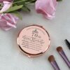 Cawnefil 70th Birthday Gifts for Women Rose Gold Compact Makeup Mirror Happy 70 Birthday Gift Ideas for Women 70th Birthday Gift for Aunt Mom Gra