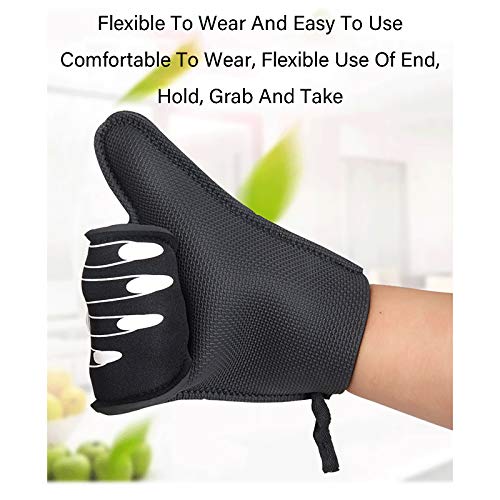 ALREMO HUANGXING - Oven Gloves, Diving Material Heat Resistant to 446 °F Oven Mitts, Unique Shape, for Cooking, Baking, Barbebue Potholder, Non-S