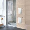 Towel Rail, 304 Stainless Steel 30 cm/40 cm Towel Holder, for Kitchen, Bathroom, Hotel