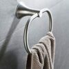 RAKUTE Towel Ring Stainless Steel Bath Towel Holder Hand Hanging Towel Hanger Bathroom Accessories,Wall Mount Towel Rail for Bathroom Kitchen Bat