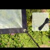 uandear Plant Canopy Shade Cloth, Foldable Waterproof Tarpaulin Sheet Balcony Sun Shade Net, Clear Rainproof Cover Sunblock Tarp Sheet for Outdoo