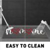 Avvrel Dirt Trapper Door Mat, Non-Slip Low Profile Doormat, Washable Heavy Duty Front Back Door Mat,HOME Floor Mat Rug for Indoor Outdoor Entranc
