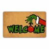 YZCZ Ewww, People Christmas Grinch Floor Rug Indoor/Front Door Mats Home Decor Machine Washable Rubber Non Slip Backing 29.5"(W) X 17.7"(L)