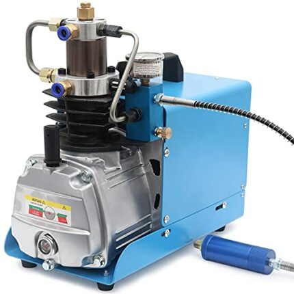 HUANGXING - High Pressure Air Compressor Electric Air Compressor Pump 4500PSI 30Mpa 300BAR High Pressure System Rifle PCP Paintball Fill Station